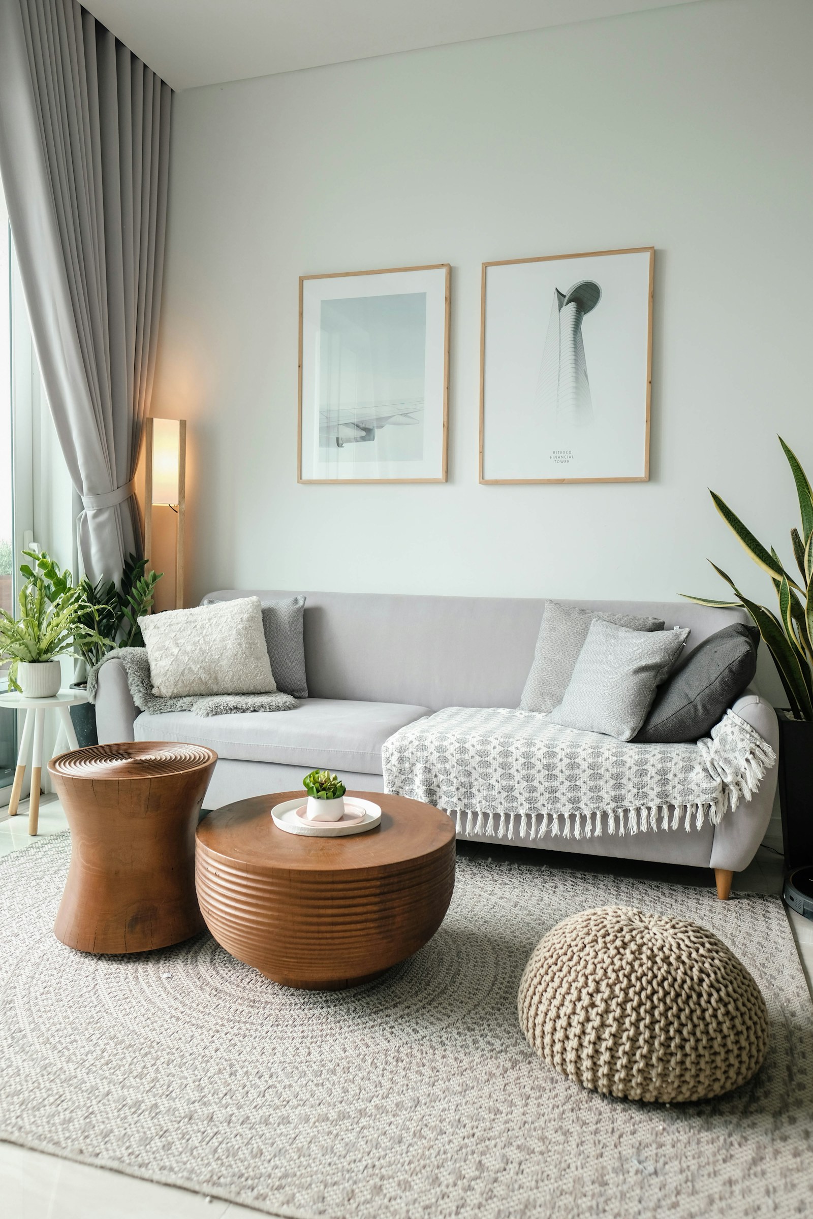 Contemporary apartment living room