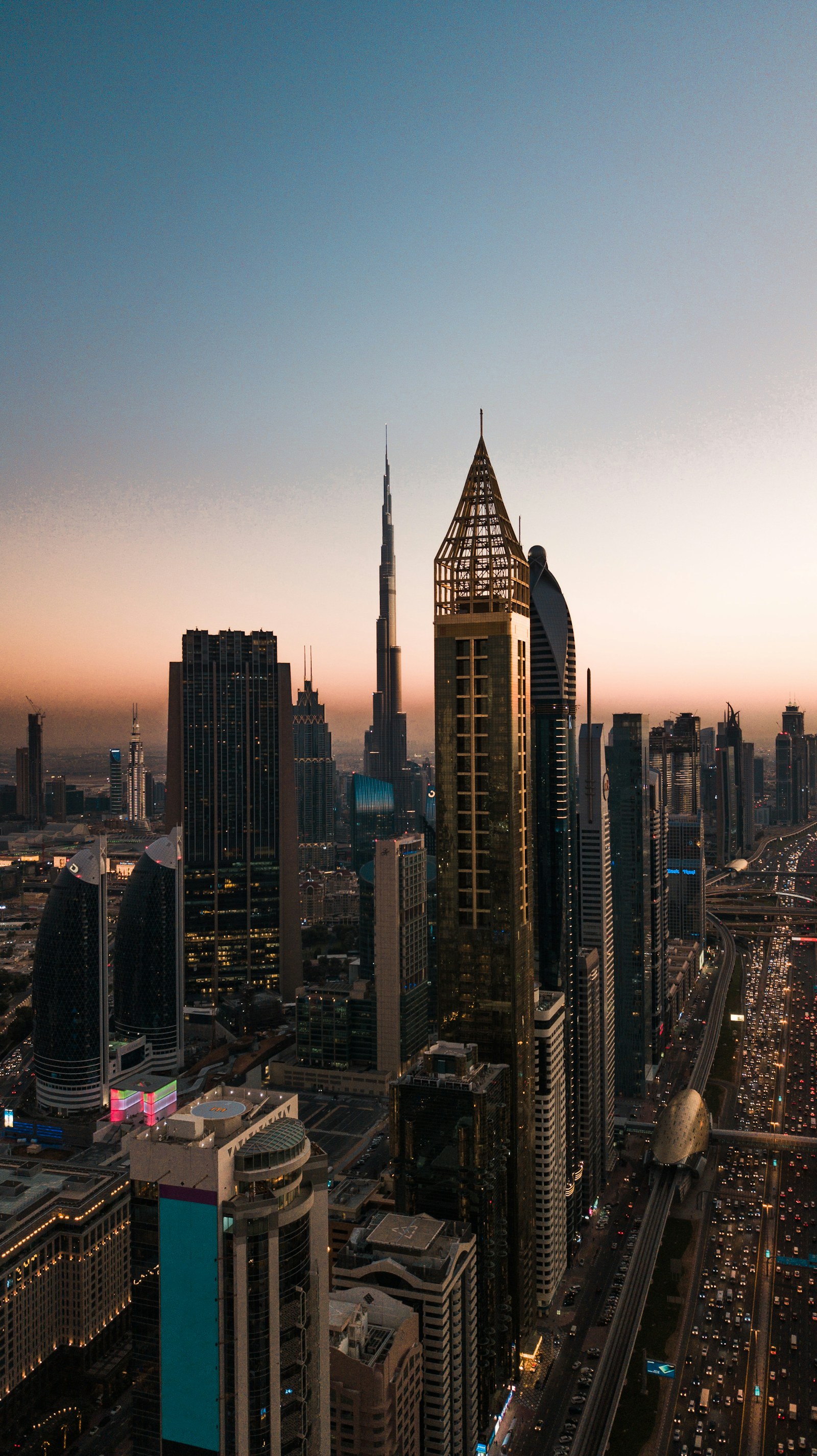 Downtown Dubai skyline